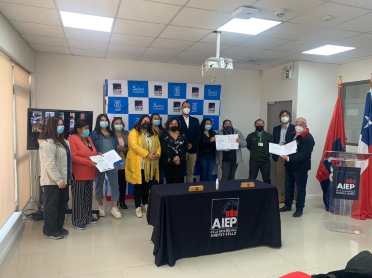 AIEP y Corporación Nacional de Mujeres de la Pesca  Artesanal de Chile firmaron convenio de colaboración