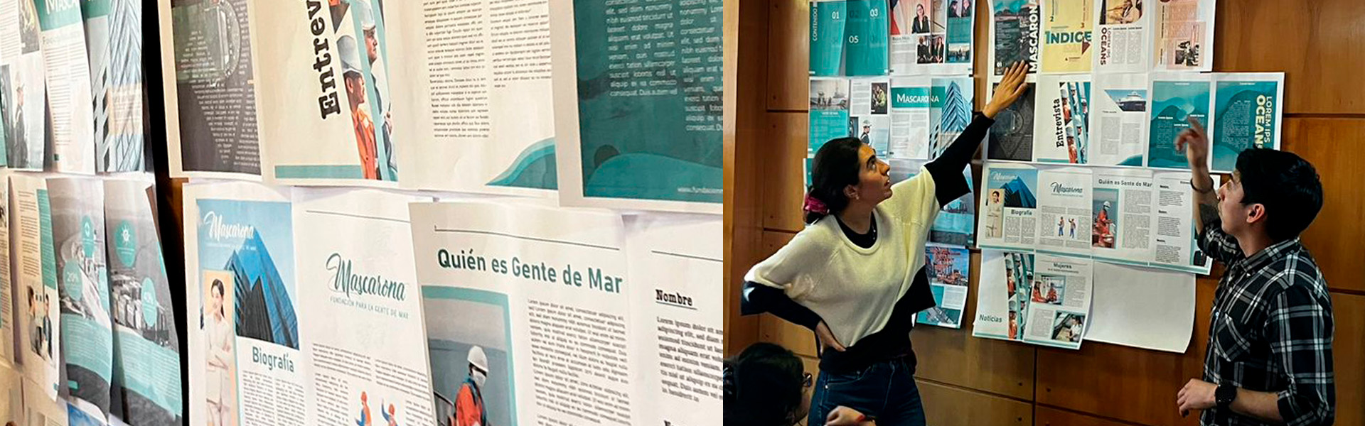 Estudiantes de AIEP Valparaíso fueron protagonistas en la creación de revista que visibiliza a la gente de mar