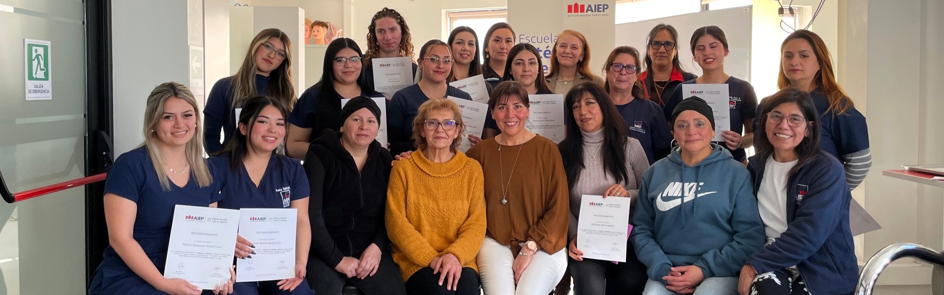 Finaliza el proyecto nacional Mujeres Valientes con participación de 20 sedes AIEP